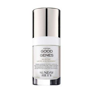 NIB SUNDAY RILEY Good Genes All-In-One Lactic Acid Treatment 0.5 fl. oz.